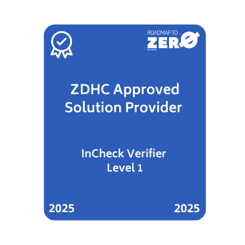 ZDHC Incheck report Verification 로고